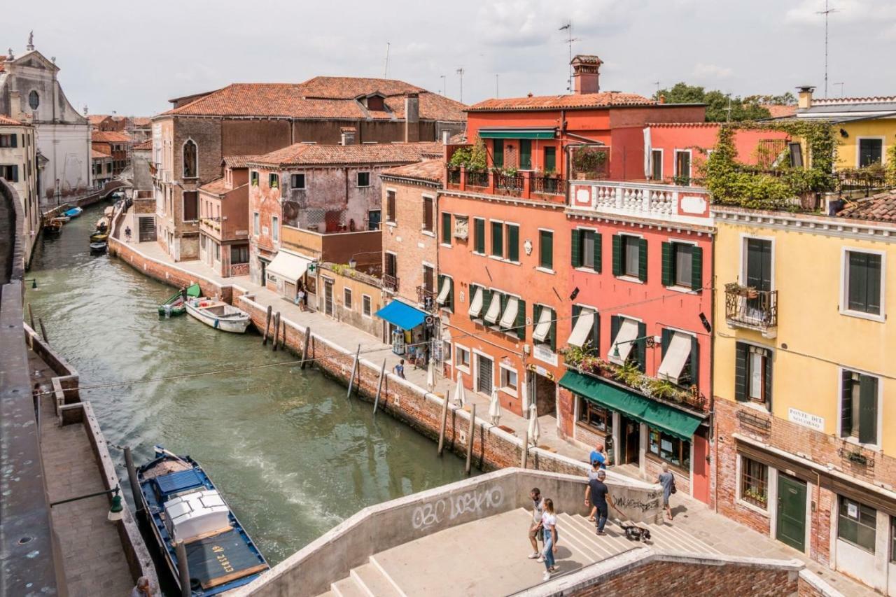 Carmini Canal View And Balcony With Lift Venecia Exterior foto
